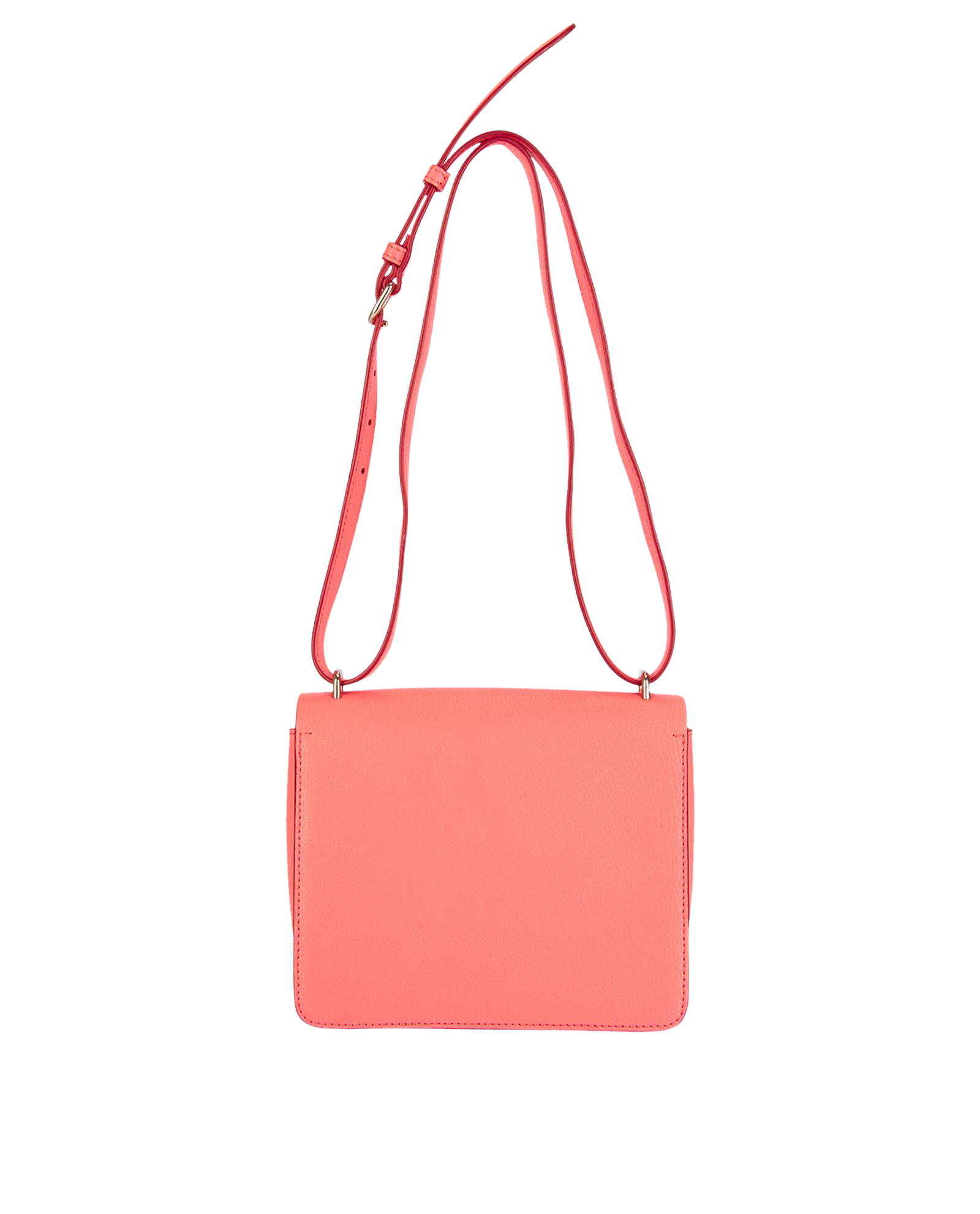 Burberry D Ring Shoulder Bag, &pound;280, Handbags, Pink, Leather, Back view